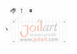 U adapter, metalni stub pro