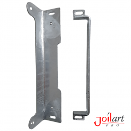 Antracit prihvatnik kapije za stub 60x60mm