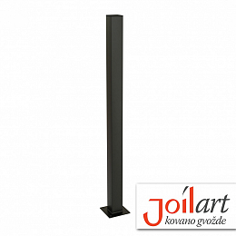 Stub cink plastificiran crna mat 1000mm