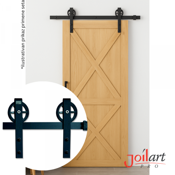 Set za klizna Ambar vrata (barn door)1